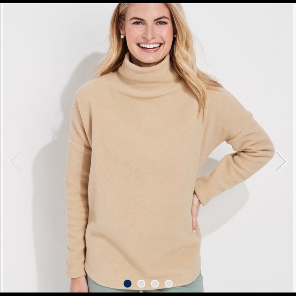 Vineyard Vines Fleece Funnel Neck — XL
